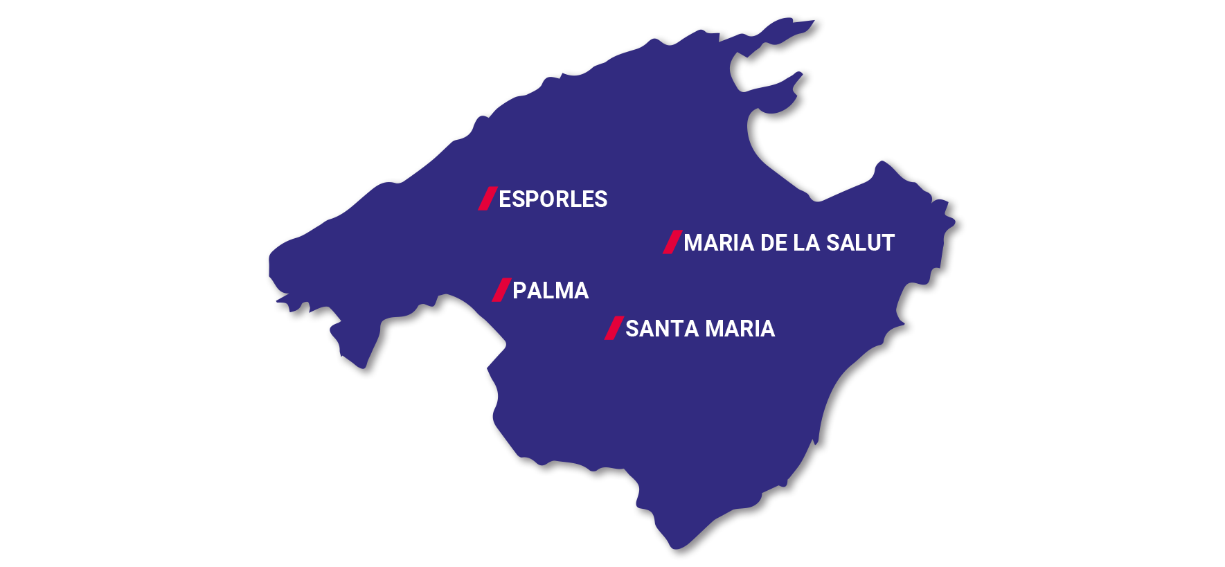 axa garau grup mapa mallorca